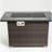 Outdoor fire pit table, propane fire table with ceramic tabletop gas fire table