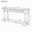 Longue console avec tiroirs et tablette-669345-669346-669350