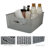 Simplify Plastic Decorative Bin-1467970116