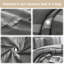 Ensemble d'édredon en jacquard en microfibre 15 pièces Kath-1790802377-1790215628