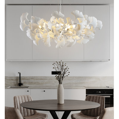 Light Ginkgo Chandelier
