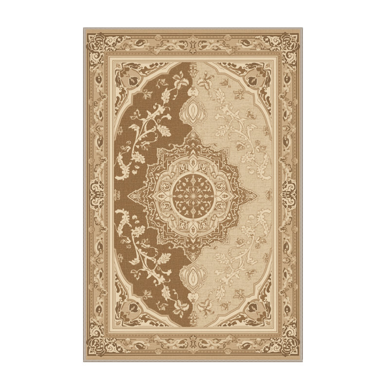 Tapis oriental doux et moelleux de style oriental Narberth, 8x10