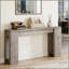 Table d'entrée en bois, console, table d'appoint en bois