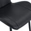 Ensemble de 4 chaises de salle à manger ergonomiques en polyuréthane avec poignée intégrée et nivellement réglable-1251196173