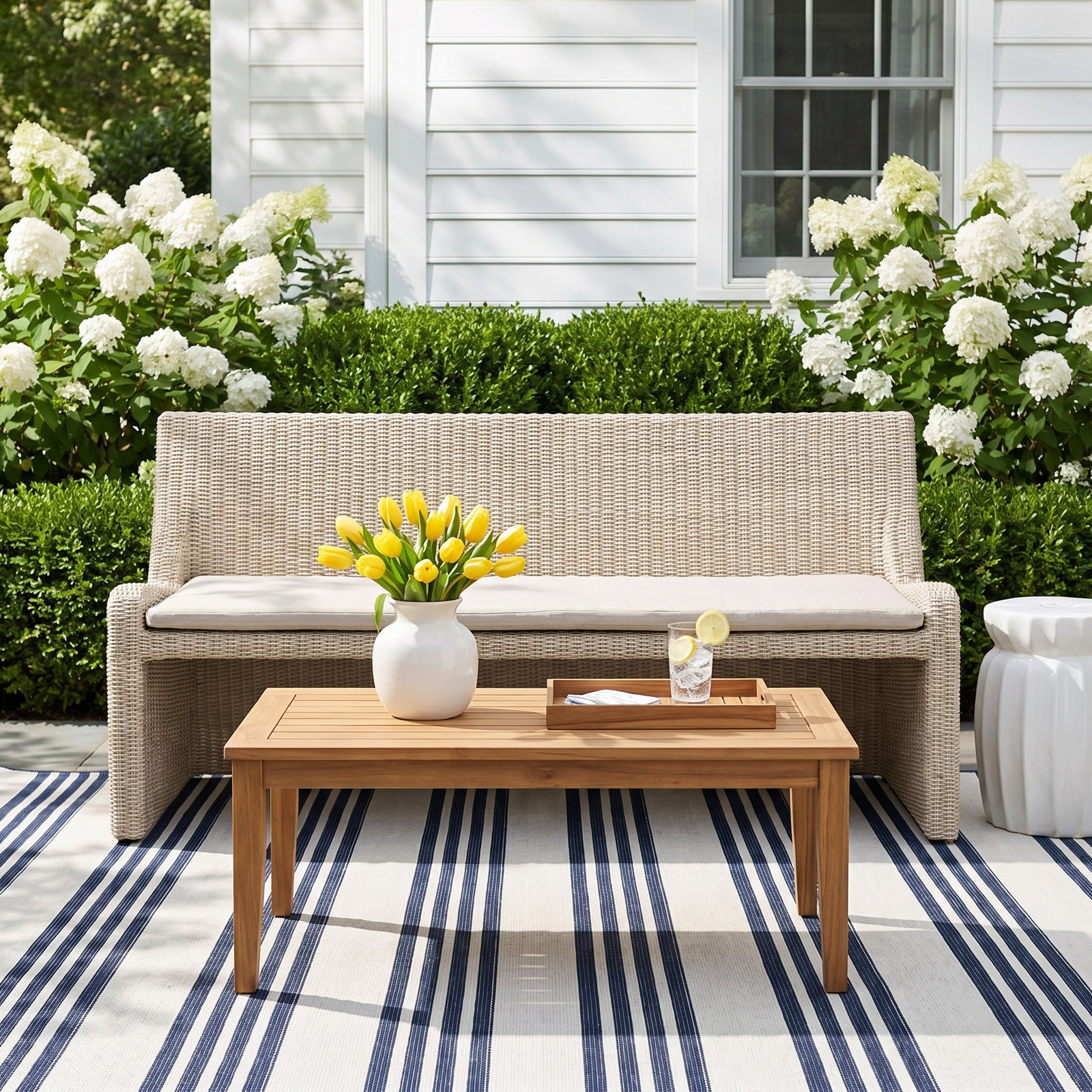 Senna Outdoor Dining Bench