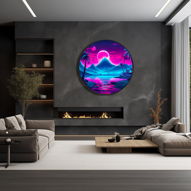 Enseigne lumineuse à DEL 35,5 po Zela