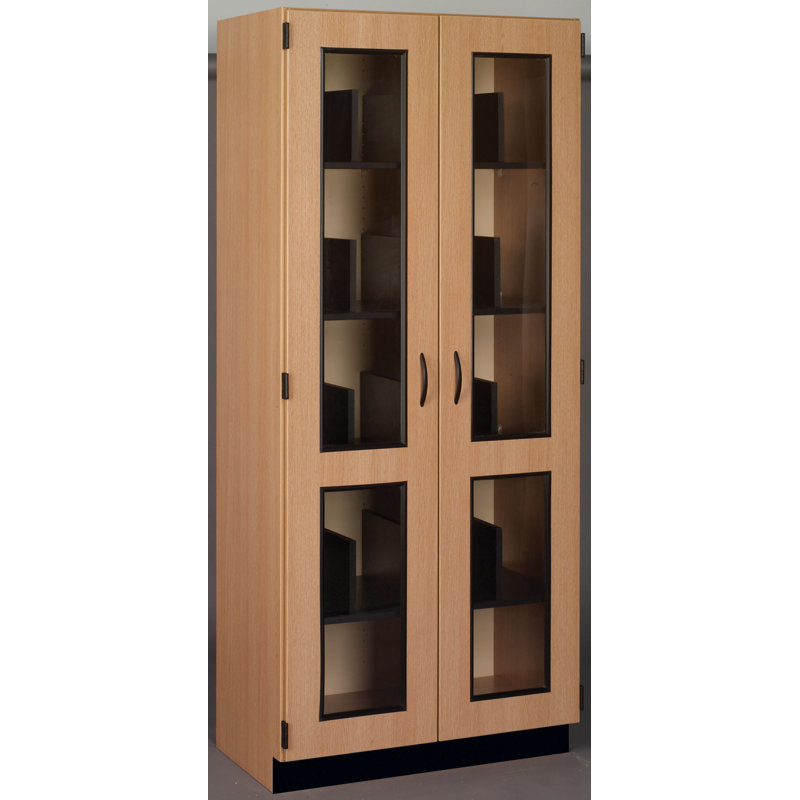 Armoire de classe 24 compartiments Science, Érable