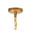Lustre en bronze oxydé Doe de 28 po pour la salle à manger, la chambre à coucher ou le vestibule - candélabre à 6 lumières avec culot E12, certifié BACL, garantie de 1 an