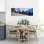 Winter Chugach Mountains AK 1 Piece Wrapped Canvas Panoramic Wall Art-909165002