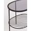 Agretha Glass Top End Table