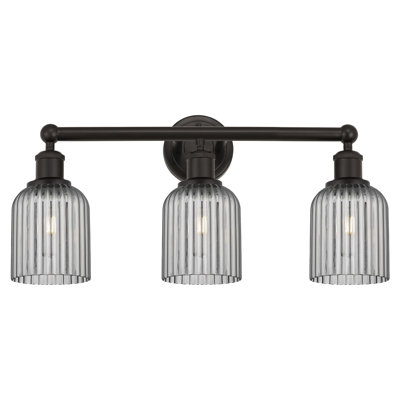 Abat-jour de salle de bain 3 lumières Edison Northgate