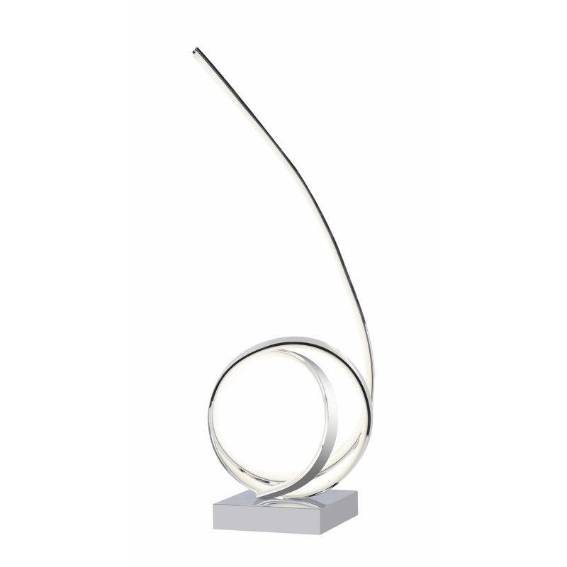 Izayiah 32" LED Novelty Table Lamp with Dimmer Remote Control