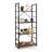 Caphaus 4 Tier Free Standing Shelf, 24 Inch Width Bookshelf, Bookcase Shelf Storage Organizer
