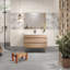Tabouret en bois d'acacia massif Minneapolis