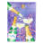 Double Sided 40'' H x 28'' W Polyester New Year's House Flag