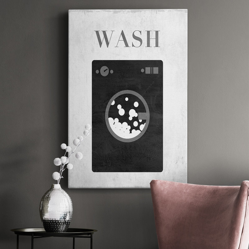 " Wash ", 60" H x 40" W x 1.5" D