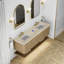 Meuble-lavabo double l 72 po Allamari-125059605-125059608
