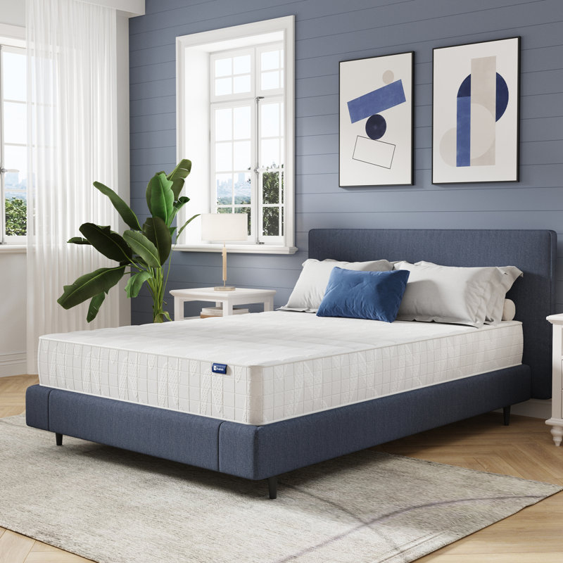Salton 27cm Medium Gel Memory Foam Pocket Sprung Mattress, Kingsize (5')