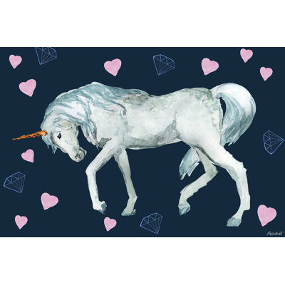 «Bratton Shine Bright Like A Unicorn», reproduction sur toile tendue