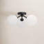 Plafonnier semi-encastré 3 lumières 17,75 po Luanda-66310880