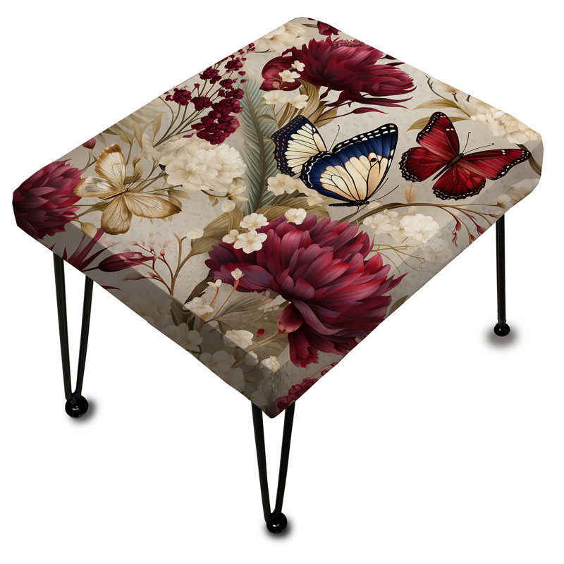 Shibles - Animal Print Rectangle Ottoman