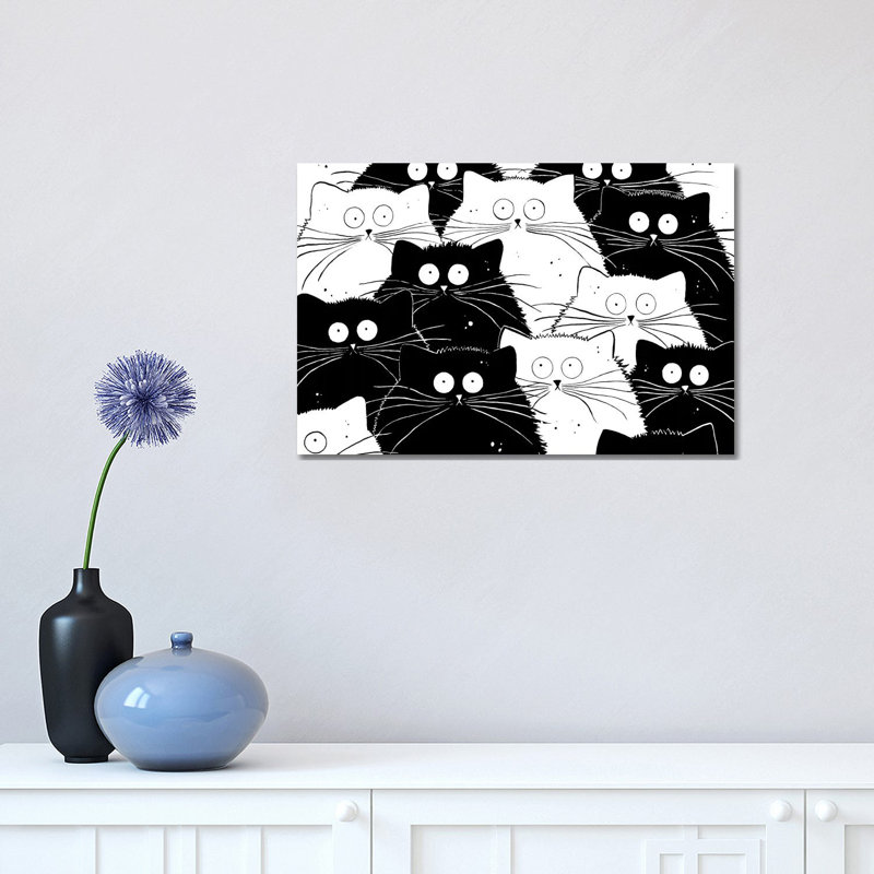 Big flash Mog par Kim Haskins-impression d’art graphique, Toile tendue, Pas de tapis, H 12 po x l 18 po x 1,5 po