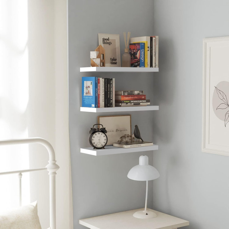Quitin 3 Piece Floating Shelf