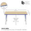 Table d’activité rectangulaire 60" x 30"-92312064