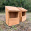 Wooden Robin Mounted Bird House