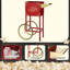 Matinee Popcorn Machine and Cart – 3 Gallon Popcorn Popper, 8oz Kettle, Warmer, and 5 All-In-One Kernel Packs by Great Northern Popcorn (Red)-33763061