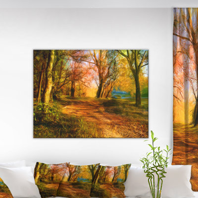 Beauté de la nature - reproduction sur toile tendue