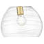 Luminaire suspendu en forme de goutte 1 lumière Wilhemina-541845300-541845302