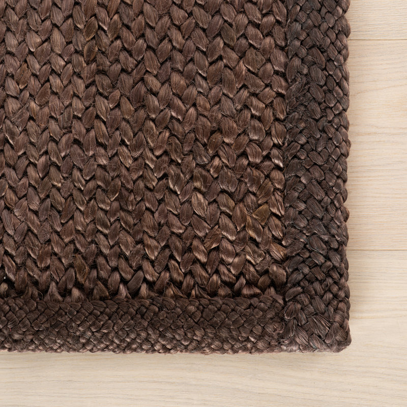 Thale Textured Handmade Jute Rug, Rectangle 8'6" x 11'6"