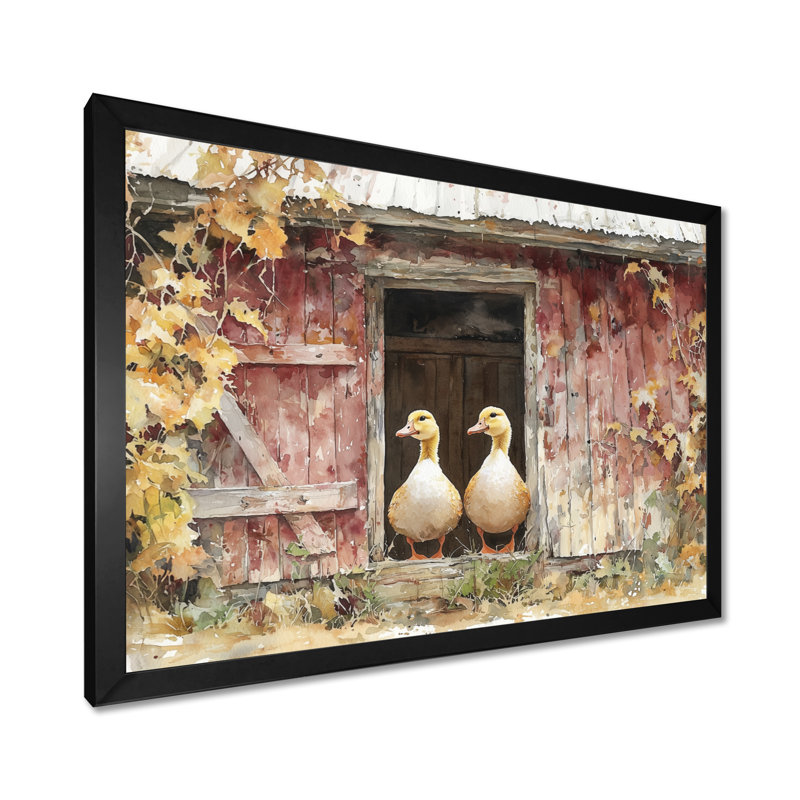Dunsford - animaux, art mural, Reproduction encadrée d'une seule photo, H 30 po x l 40 po, Noir