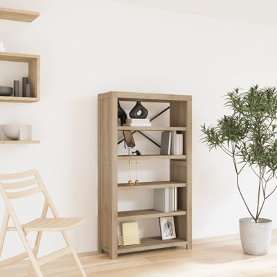 Robelmont 140cm H Solid Wood Standard Bookcase