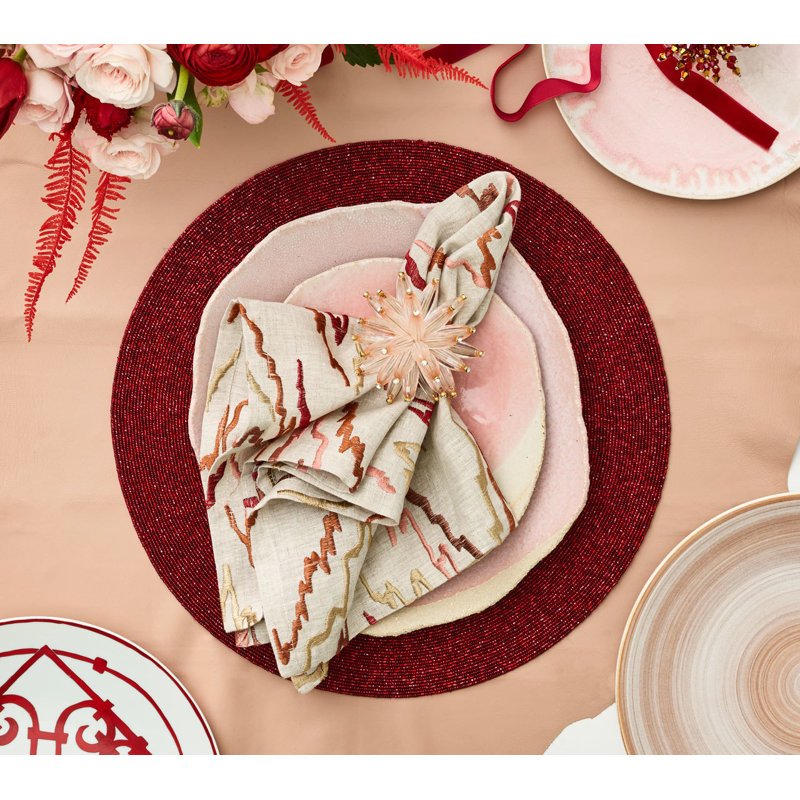 Confetti Placemat, Red