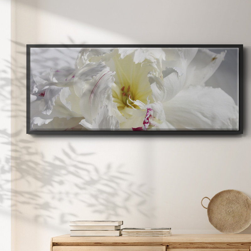 Breathless IV- Framed Canvas, 12" H x 30" W