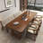 Brown Rectangular Solid Wood desk-76445416