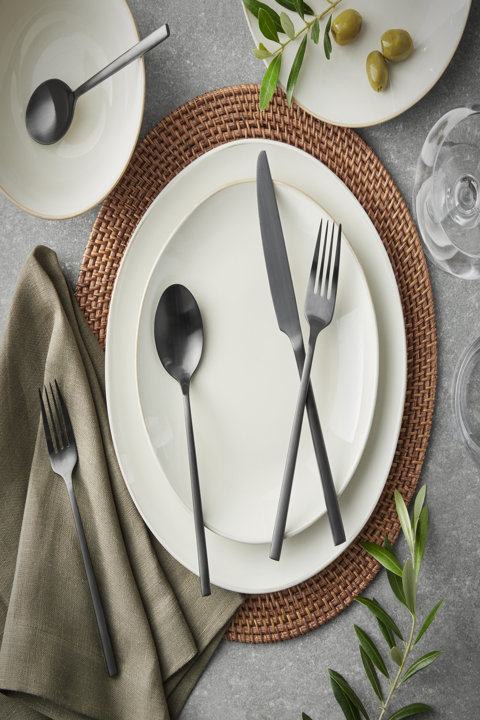 Black Flatware