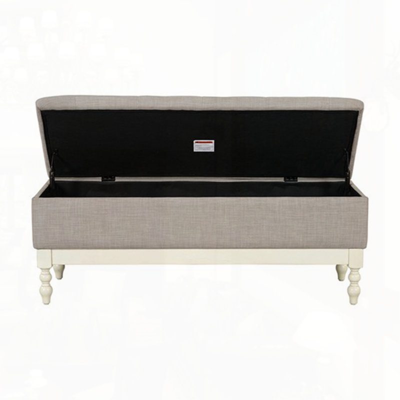 Tufted Storage Bench