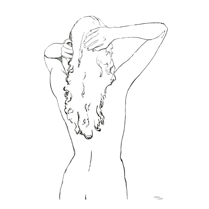 Muse III - Wrapped Canvas Print, 18" H x 12" W  