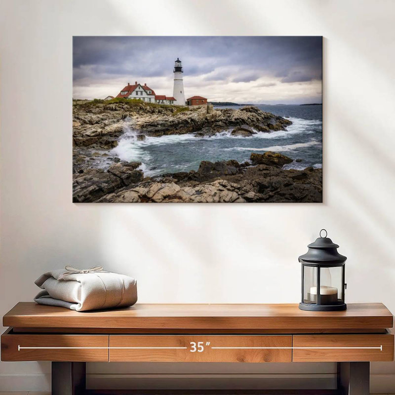 Portland Maine Lighthouse At Sunrise I