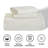 Aspen Floral Scalloped Edge Cotton Blend Coverlet / Bedspread with Sham Set-1861085153-1861085154