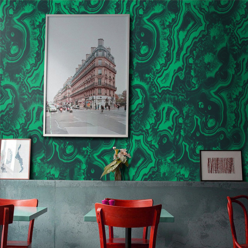 Malachite Green Wallpaper