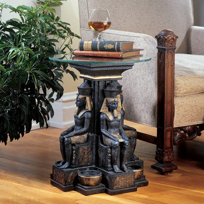 Ramses II Egyptian Table End Table