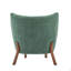 Fauteuil d'appoint rembourré Bella