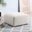 Repose-pieds en chenille - Repose-pieds et meubles d'appoint polyvalents beiges | Idée de cadeau