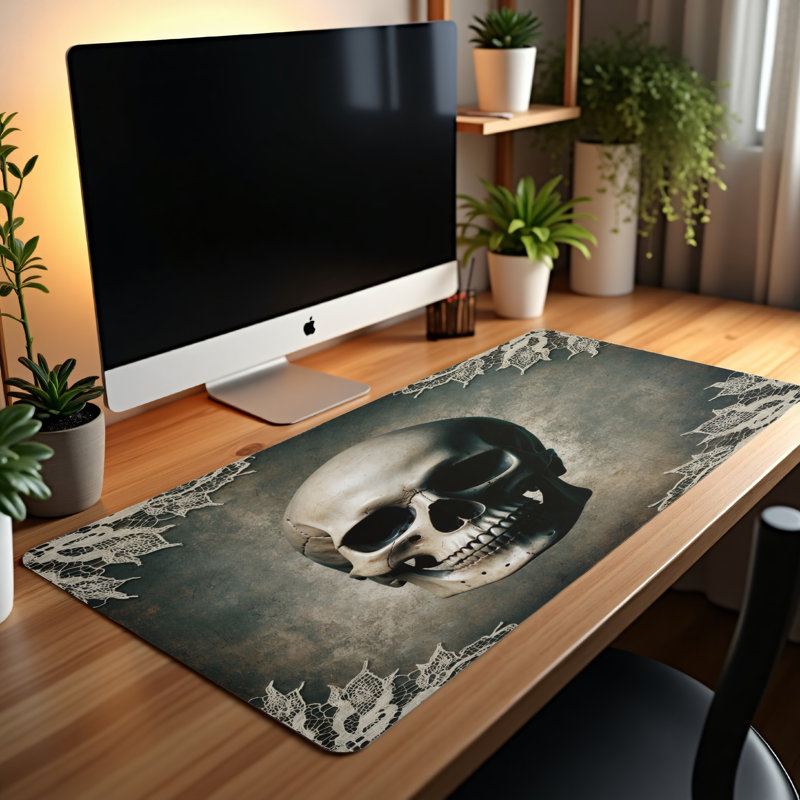 Polyester Desk Pad, 14.4x12.1