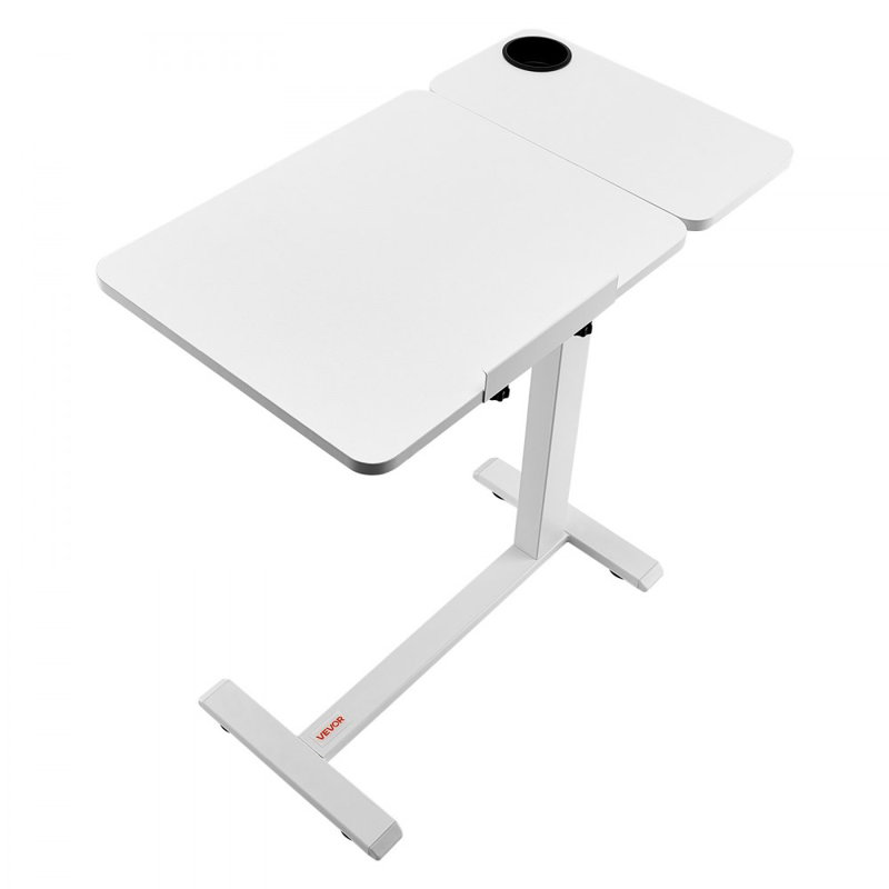 Adjustable Metal Base Computer Desk