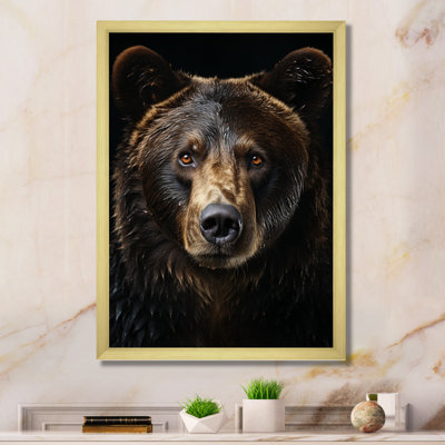 Layota Bear Majestic Selfy I - Bear Framed Wall Art
